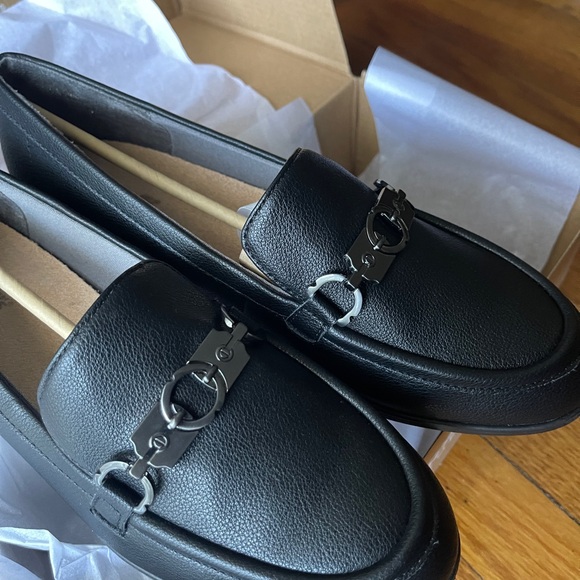 DR SCHOLL'S Rate Adorn Women's Slip On Loafer Black size 9M NEW w/Box MSRP $100 - Picture 5 of 7